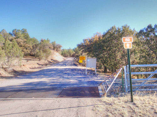 From paved Hwy 35 to dirt NF 150 (GDMBR).